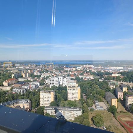 Hanza Tower Ajp Lux Apartment Szczecin Dış mekan fotoğraf
